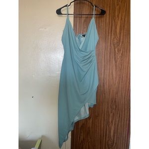 Asymmetrical Midi Dress